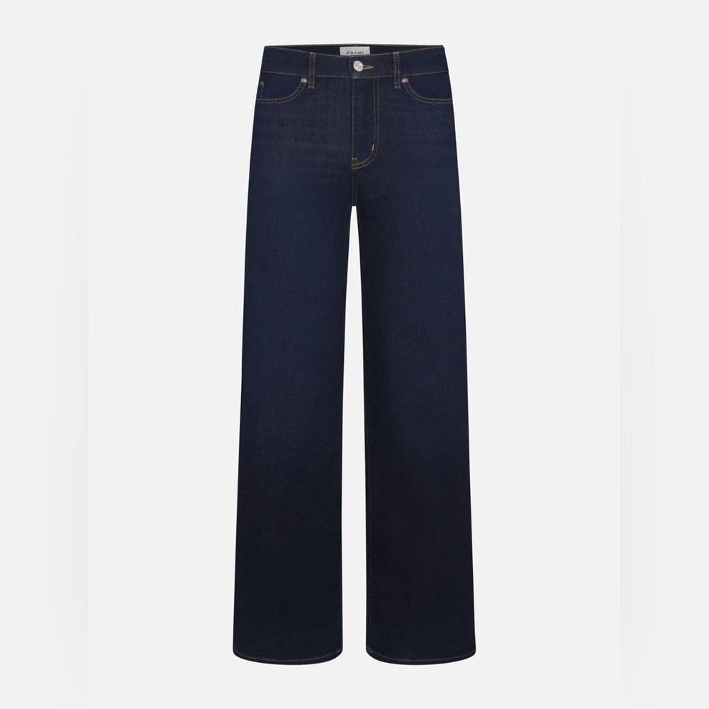 FRAME NWT Le Slim Palazzo High Waisted Long